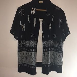 Modern Essentials caveman button down shirt